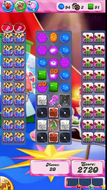 Candy Crush Saga Level 1371 No Booster 3 Stars