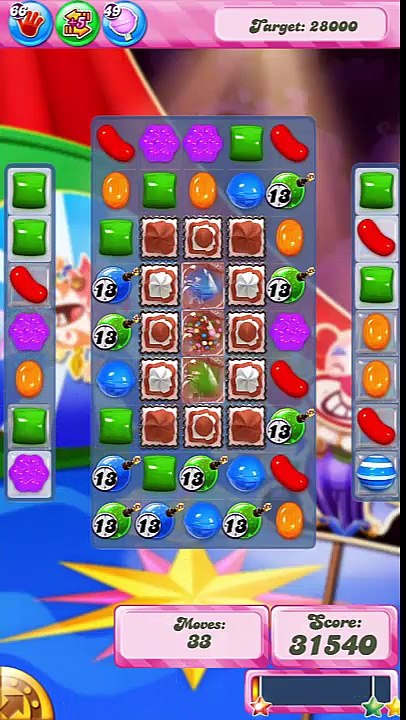 Candy Crush Saga Level 1378 No Booster
