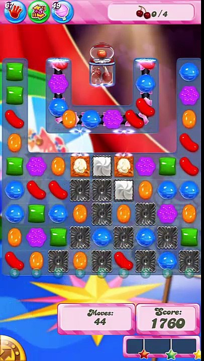Candy Crush Saga Level 1381 No Booster