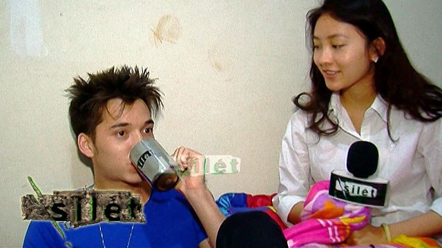 Stefan-Wilona Malming di Lokasi Syuting - Silet 07 Februari 2016