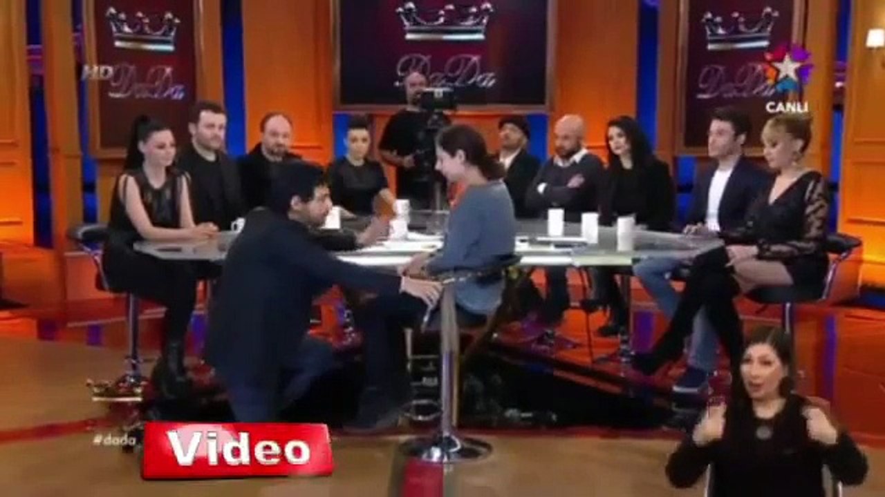 Bayülgen canlı yayında eylemciye izin vermedi