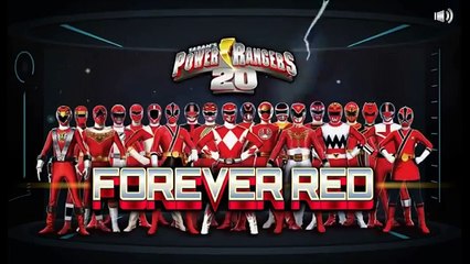 Power Rangers - Forever Red