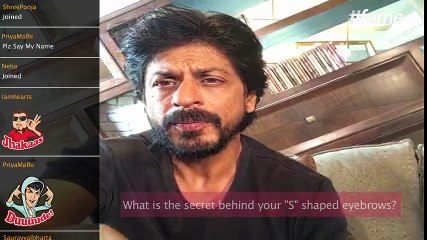 The Story Behind SRK’s ‘S’ shaped eye- brows | #SRKLiveOnFame