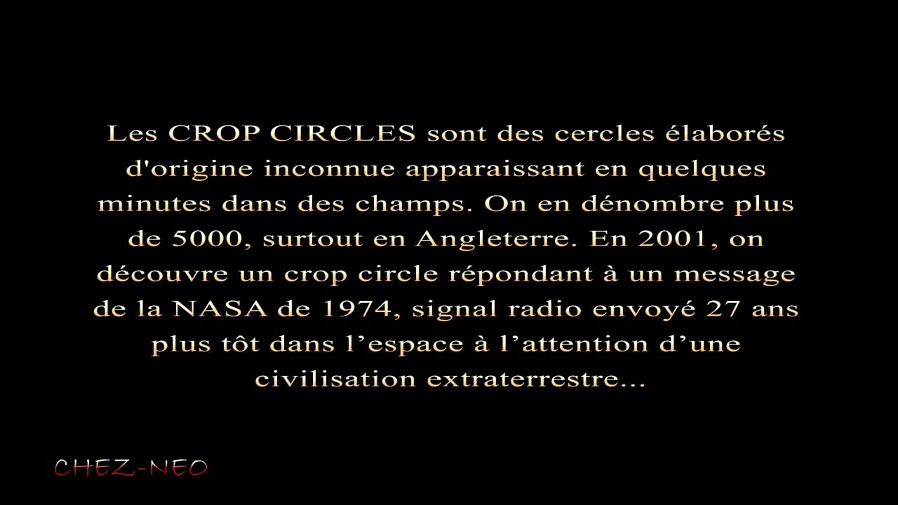 1er message extraterrestre public envoyé a la NASA