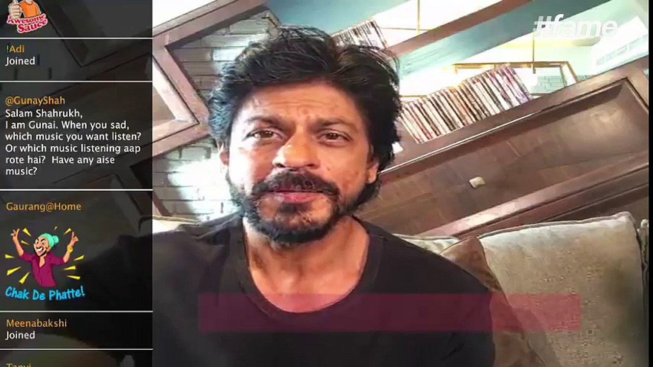 What does SRK dream about? | #SRKLiveOnFame