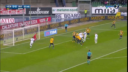 Jeison Murillo Goal HD - Verona 0-1 Inter - 07-02-2016