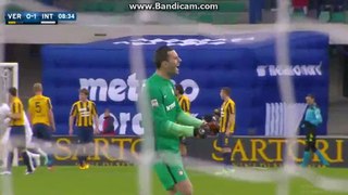 Jeison Murillo Super Goal Hellas Verona 0-1 Inter Milan Serie A 07.02.2016
