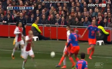 YOUNES  SUPER  GOAL  1-1  AJAX  VS  FEYENOORD  07-02-2016