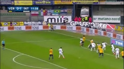 VERONA - INTER 1-1 GOAL Helander 07-02-16 HD