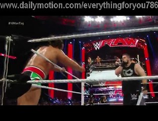 John Cena, Randy Orton & Cesaro vs. Kevin Owens, Sheamus & Rusev_ Raw - 2