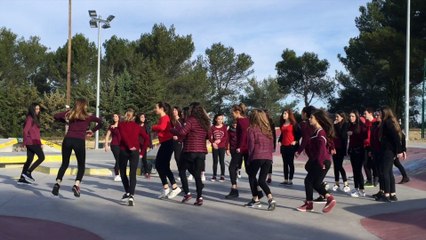 Flashmob UNSS Collège Saint Eutrope Euro 2016