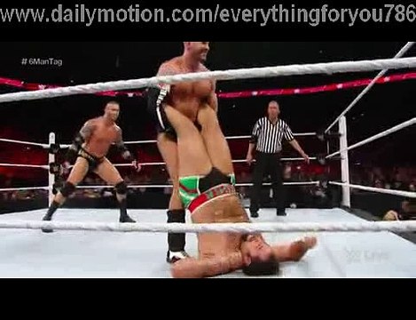 John Cena, Randy Orton & Cesaro vs. Kevin Owens, Sheamus & Rusev_ Raw - Part-5