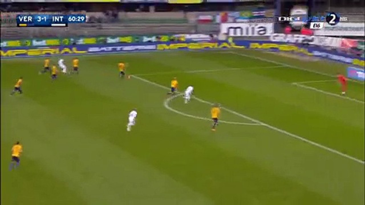 3-2 Mauro Icardi Verona 3-2 Inter Serie A