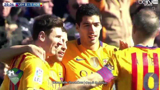 اهداف مباراة ليفانتي وبرشلونة تعليق 0-2 تعليق حماد العنزي