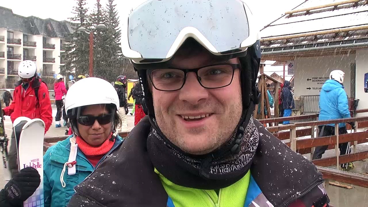 D!CI TV : A Serre Chevalier, les vacanciers se réjouissent des chutes de neige