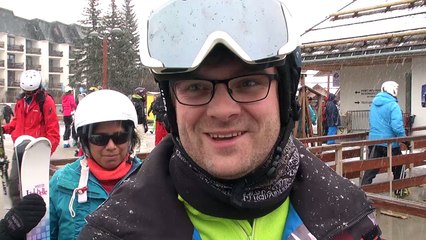 D!CI TV : A Serre Chevalier, les vacanciers se réjouissent des chutes de neige
