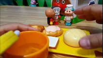 Anpanman toys anime❤At the bread factory made sauce bread Toy Kids toys kids animation anpanman