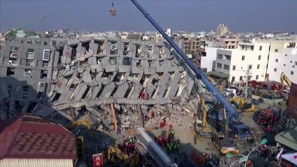 Séisme à Taïwan: course contre la montre pour retrouver des survivants