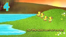 Five Little Ducks Spring Songs for Children with Lyrics Kids Songs by The Learning Station