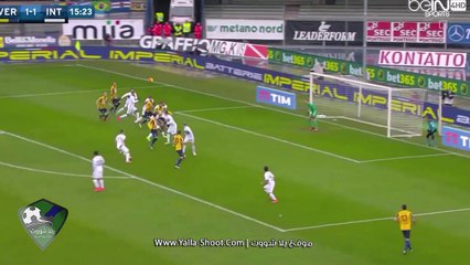 اهداف مباراة هيلاس فيرونا وانتر ميلان 3-3 تعليق حسن العيدروس