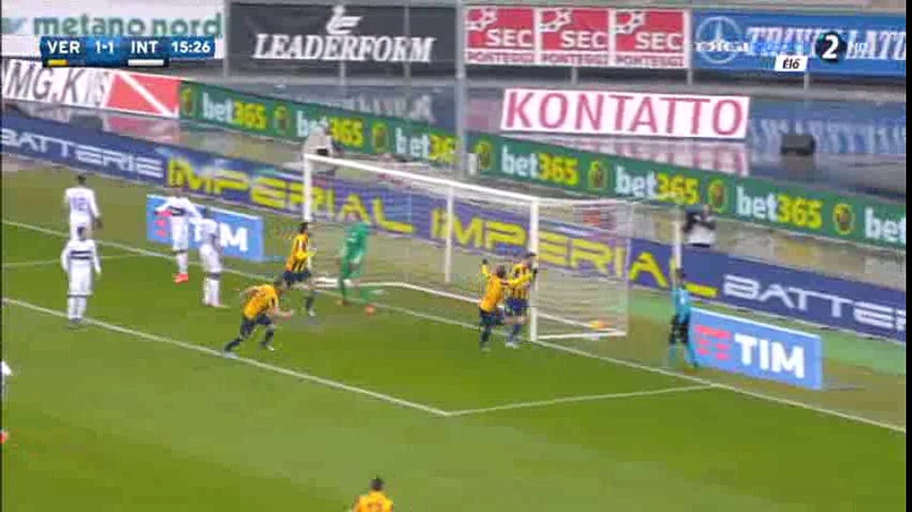 All Goals HD - Verona 3-3 Inter - 07-02-2016