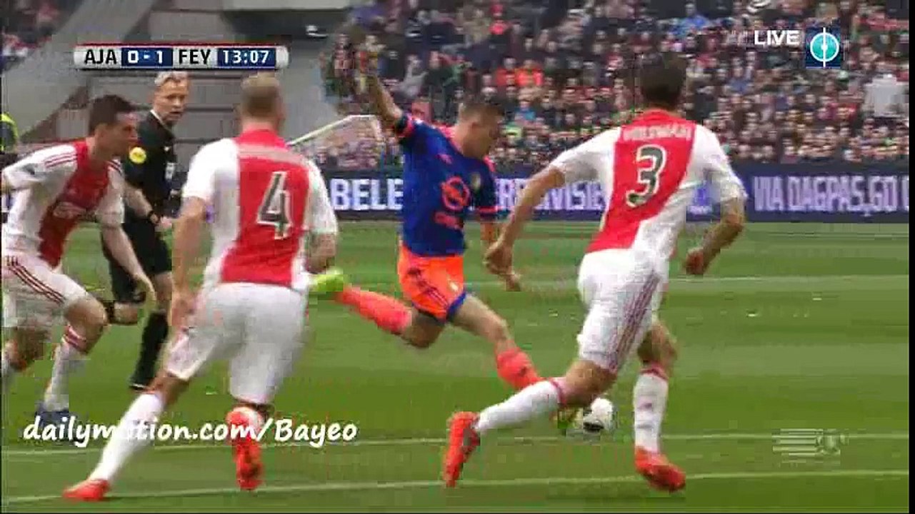 All Goals HD - Ajax 2-1 Feyenoord - 07-02-2016