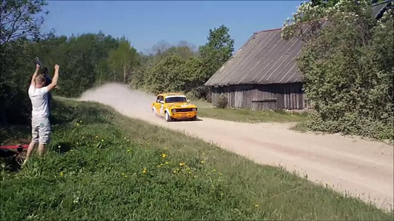 ►АЗЛК 2140 -Москвич 2140 Тюнинг -Харью Ралли 2014 VIDEO HD(1)