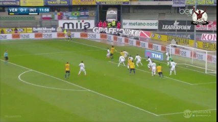 اهداف مباراة هيلاس فيرونا وانترميلان من الاسبوع ٢٤ الدوري الايطالي ٧-٢-٢٠١٦