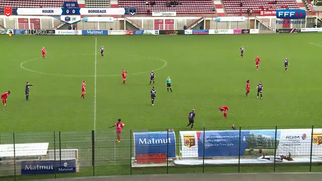 Dimanche 7 février 2016 à 14h45 - Rouen F.C 1899 - Girondins de Bordeaux - D2 Féminine B J13