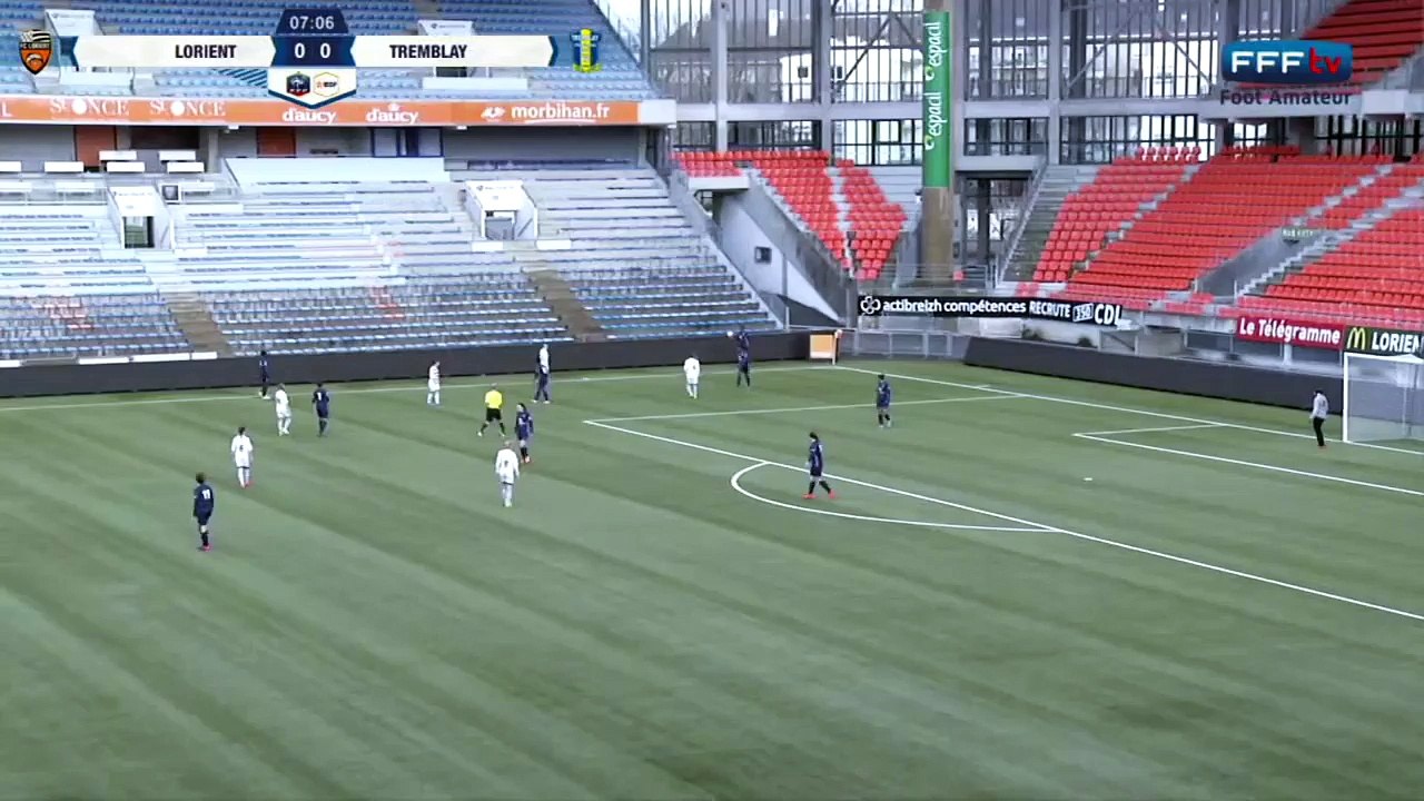 Dimanche 7 février 2016 à 14h45 - Lorient F.C - Tremblay F.C - D2 Féminine B J13