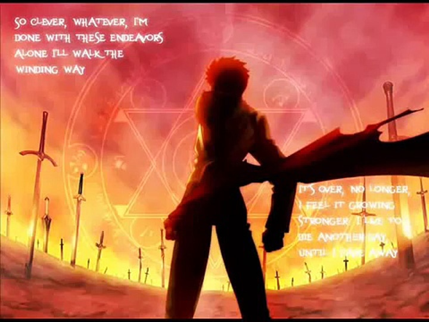 Fate Stay Night Arranged Ost Unlimited Blade Works Video Dailymotion
