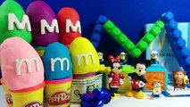ABC Surprise Oeufs avec La Lettre de lAlphabet M Mater Mulan Mickey Mouse Mewtwo Minions
