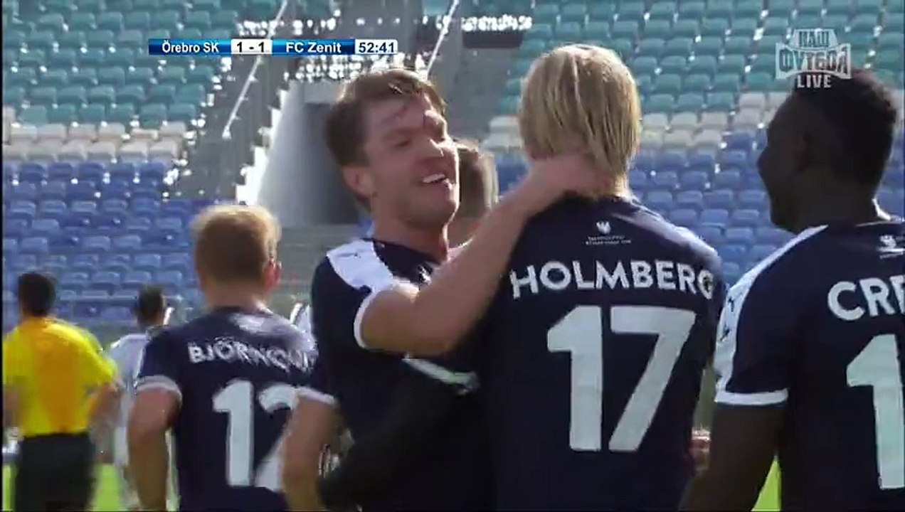 1-1 Karl Holmberg Goal - International Club Friendly - 07.02.2016, Zenit 1-1 Örebro SK