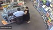 Woman Caught On Camera Hiding Items Under Her Dress At RadioShack