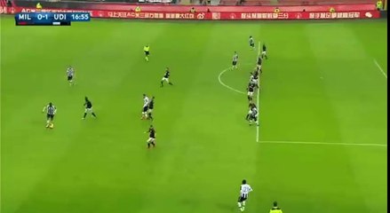 Pablo Armero Goal - AC Milan 0-1 Udinese 07.02.2016 HD