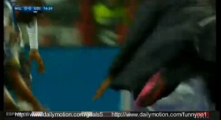 Pablo Armero Goal AC Milan 0 - 1 Udinese Serie A 7-2-2016