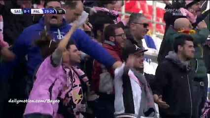 Franco Vazquez Goal HD - Sassuolo 0-1 Palermo - 07-02-2016