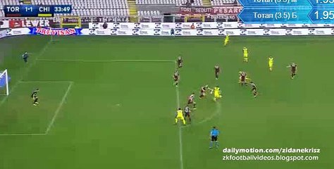 1-1 Bruno Peres Funny Own Goal - Torino v. Chievo 07.02.2016 HD