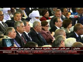 Adoption du projet de Constitution: Le message intégral du président Bouteflika