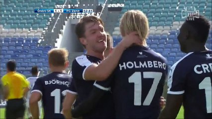 下载视频: 1-1 Karl Holmberg Goal International  Club Friendly - 07.02.2016, Zenit 1-1 Örebro SK