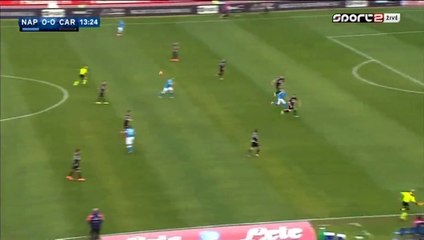 Gonzalo Higuaín Super Volley - Napoli v. Carpi 07.02.2016 HD