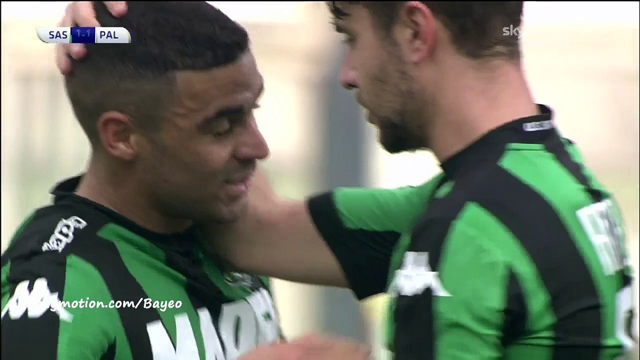 Gregoire Defrel Goal HD - Sassuolo 1-1 Palermo - 07-02-2016
