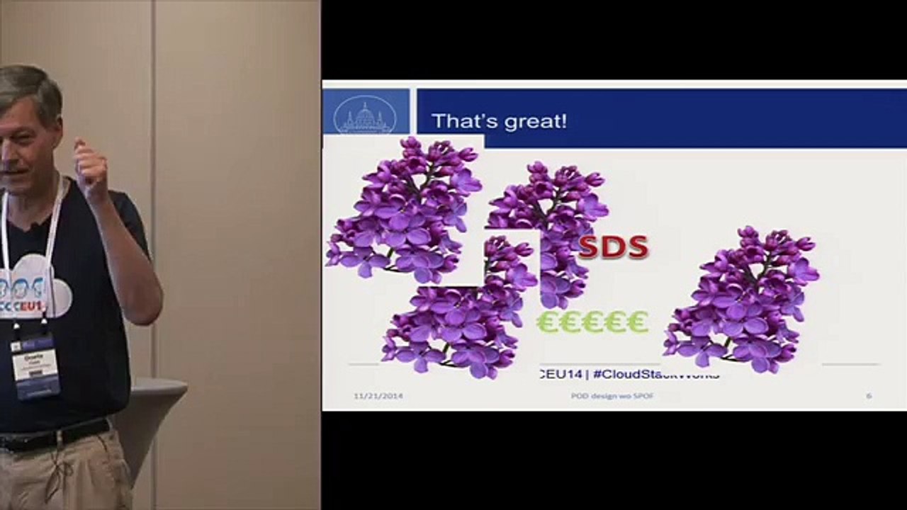 POD Design Without Single Points of Failure - CloudStack Collaboration Conference Europe 2014