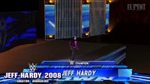 WWE 2K16 - Top 5 Jeff Hardy Attires (WWE/TNA)