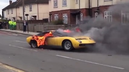 Lamborghini Super Car Crashes Compilation