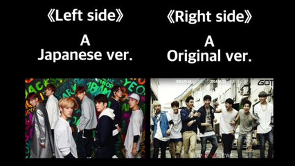 GOT7 / A (L: Japanese, R: Original)