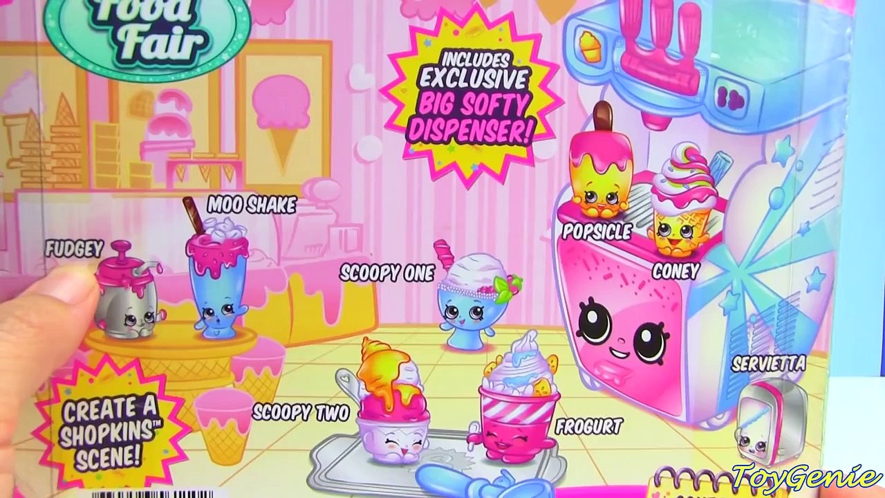 Shopkins Cool and Creamy Playset Season 3 Food Fair Collection