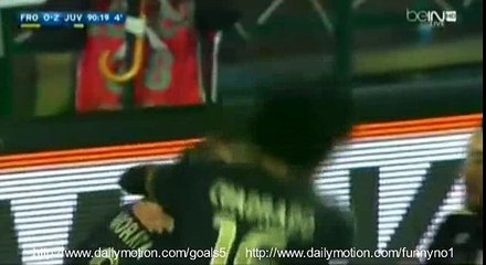 Paulo Dybala Goal Frosinone 0 - 2 Juventus Serie A 7-2-2016