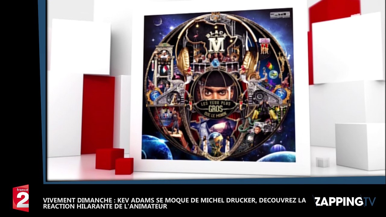 Vivement Dimanche : Kev Adams se moque de Michel Drucker, découvrez la réaction hilarante de l'animateur (Vidéo)
