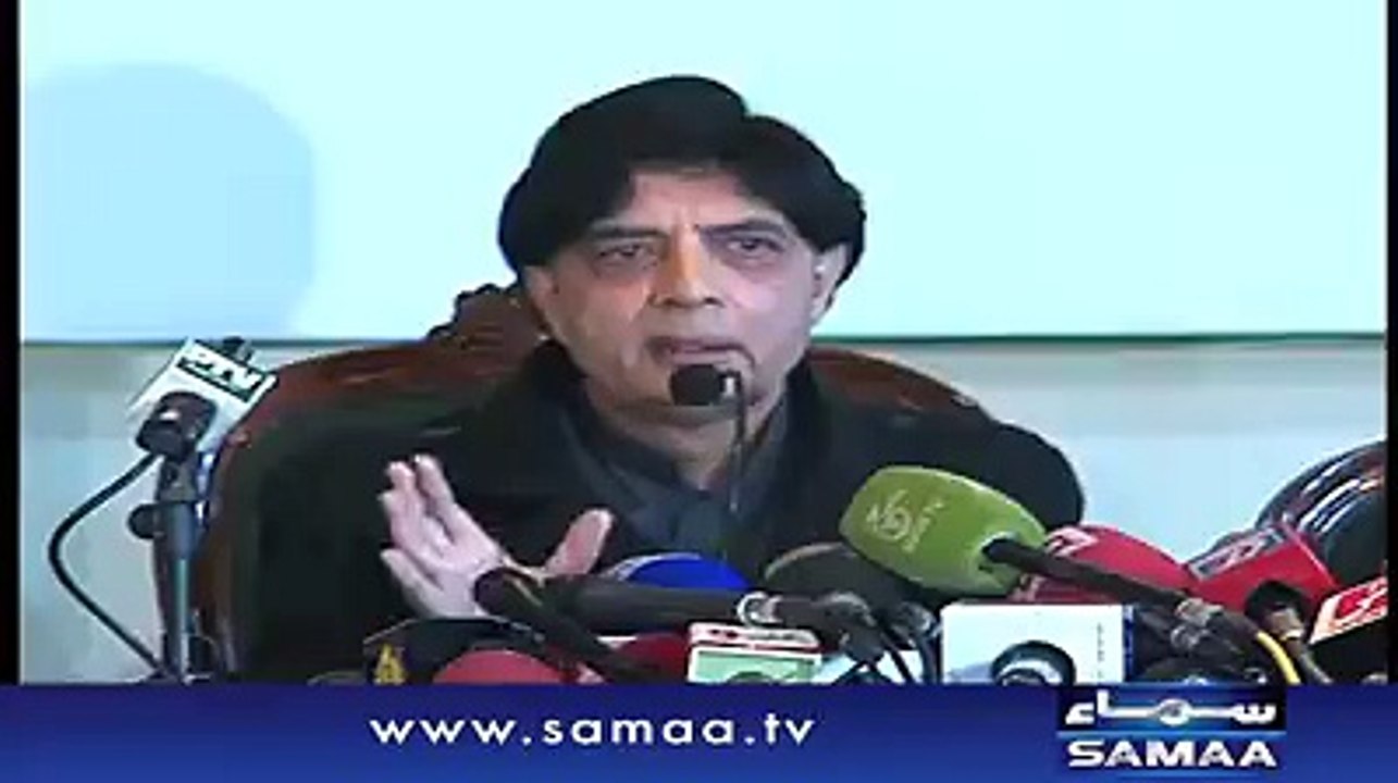 ‪‎ChNisar‬ ney ‪‎NationalActionPlan‬ per tanqeed krney walo ko kya kaha  ‪#‎Is